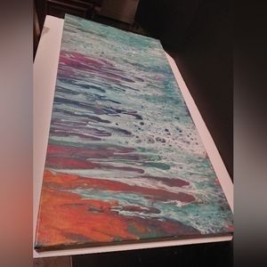 Acrylic Pour Painting